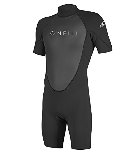 O'Neill Wetsuits Reactor-2 2 mm Back Zip Spring Traje de neopreno para hombre, negro/negro, M